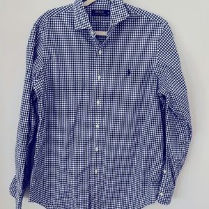 Ralph Lauren, casual long-sleeve button down, 100% cotton